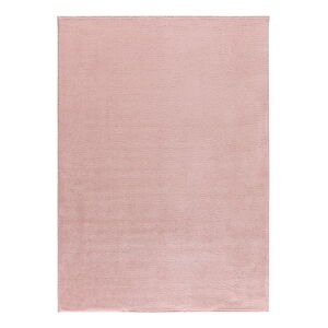 Różowy dywan z mikrowłókna 160x220 cm Coraline Liso – Universal