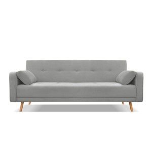 Ciemnoszara sofa rozkładana Cosmopolitan Design Stuttgart, 212 cm