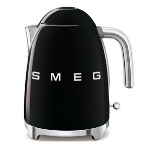 Czarny czajnik elektryczny ze stali nierdzewnej 1,7 l Retro Style – SMEG