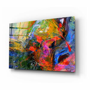 Szklany obraz Insigne Color Burst, 72x46 cm