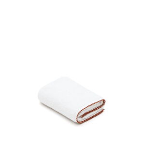 Biały bawełniany ręcznik frotte 30x50 cm Sinami – Kave Home