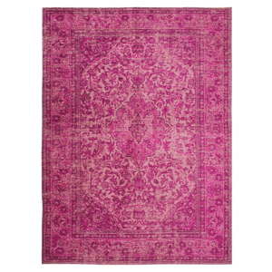 Różowy ręcznie tkany dywan Flair Rugs Palais, 160x230 cm