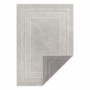 Szaro-biały dywan odpowiedni na zewnątrz Ragami Berlin, 120x170 cm