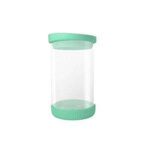 Pojemnik szklany zielonym wieczkiem JOCCA Container, 810 ml