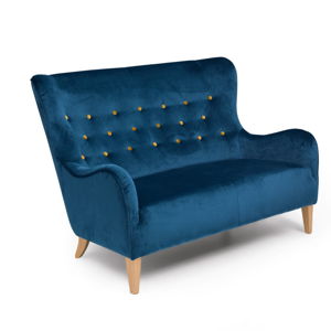 Niebieska sofa 2-osobowa Max Winzer Medina