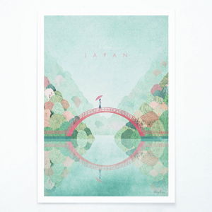 Plakat Travelposter Japan II, A3