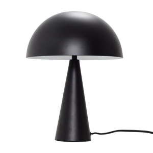 Czarna lampa stołowa Hübsch Herho