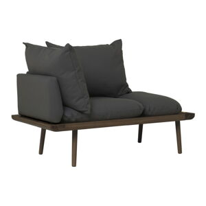 Antracytowa sofa 127 cm Lounge Around – UMAGE