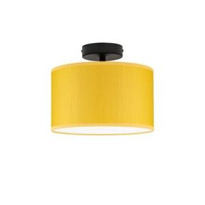 Żółta lampa sufitowa Bulb Attack Doce, ⌀ 25 cm