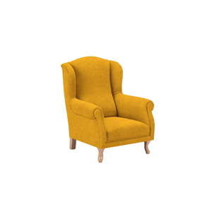 Żółty fotel dla dzieci KICOTI Comfort