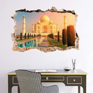 Naklejka ścienna 3D Ambiance Taj Mahal
