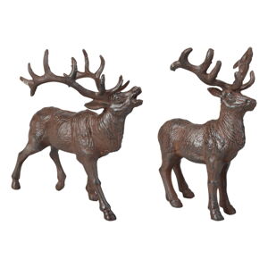 Metalowe figurki ogrodowe zestaw 1 szt. Deer – Esschert Design