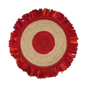 Okrągły dywan z juty i bawełny Eco Rugs Passion, Ø 150 cm