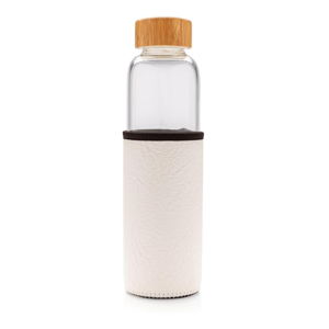 Szklana butelka z białym uchwytem XD Collection, 0,55 l