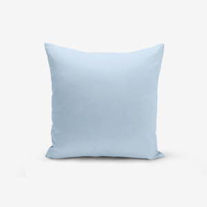 Niebieska poszewka na poduszkę Minimalist Düz, 45x45 cm