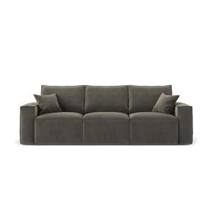Ciemnoszara sofa Cosmopolitan Design Florida, 245 cm
