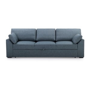 Niebieska rozkładana sofa 233 cm Janson – Scandic