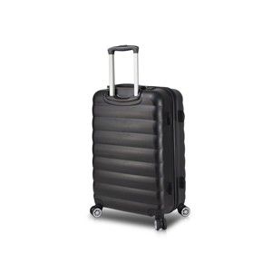 Czarna walizka na kółkach z USB My Valice COLORS RESSNO Medium Suitcase