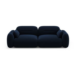 Ciemnoniebieska aksamitna sofa 230 cm Audrey – Interieurs 86