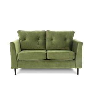Zielona sofa dwuosobowa VIVONITA Portobello