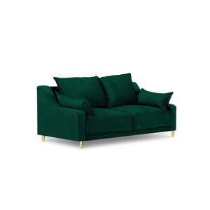Zielona sofa 2-osobowa Mazzini Sofas Pansy