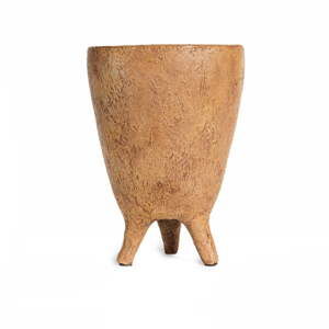 Brązowy wazon ceramiczny Simla Heritage, wys. 37 cm