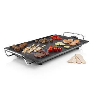 Czarny elektryczny grill stołowy Princess Table Chef Hot-Zone, moc 2500W
