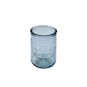 Niebieska szklanka ze szkła z recyklingu Ego Dekor Water, 0,4 l