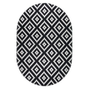 Czarno-biały dywan odpowiedni do prania 80x120 cm – Vitaus