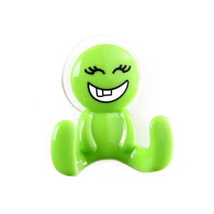 Zielony haczyk w kształcie ludzika Unimasa Happy