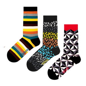 Zestaw 3 par skarpetek Ballonet Socks Autumn w opakowaniu podarunkowym, rozmiar 41 - 46