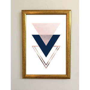 Plakat w ramce Piacenza Art Triangles, 30x20 cm