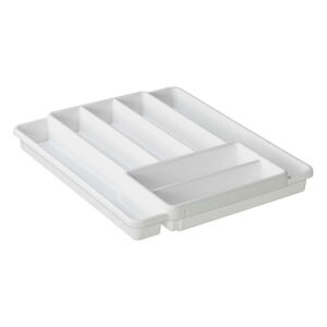 Biały plastikowy kredens na szuflady 39,7 x 34 cm Domino - Rotho