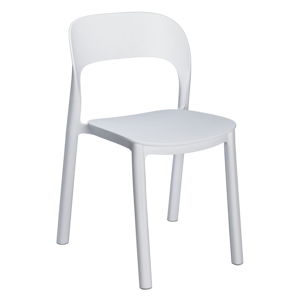 Zestaw 4 białych krzeseł ogrodowych Resol Ona