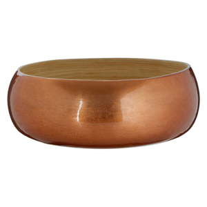 Miska bambusowa w barwie różowego złota Premier Housewares, ⌀ 25 cm