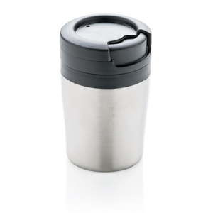 Kubek termiczny w srebrnym kolorze XD Design Coffee to Go, 160 ml