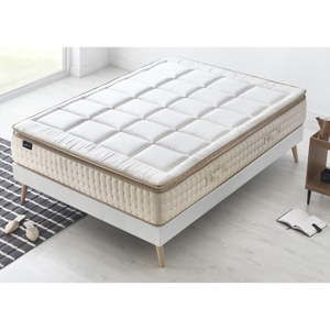 Łóżko 2-osobowe z materacem Bobochic Paris Cashmere, 140x190 cm