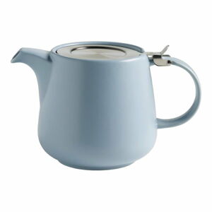 Niebieski porcelanowy dzbanek do herbaty z sitkiem Maxwell & Williams Tint, 1,2 l
