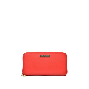 Czerwony portfel skórzany Luisa Vannini Milia