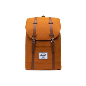 Pomarańczowy plecak z brązowymi paskami Herschel Retreat, 19,5 l