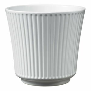 Biała ceramiczna doniczka Big pots Gloss, ø 20 cm
