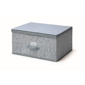 Niebieskie pudełko z pokrywką Cosatto Tweed, szerokość 60 cm