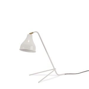 Biała lampa stołowa HF Living Airy