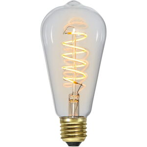 Żarówka LED/filamentowa ze ściemniaczem z ciepłym światłem z gwintem E27, 4 W Spiral Filament – Star Trading