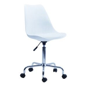 Białe krzesło biurowe House Nordic Stavanger