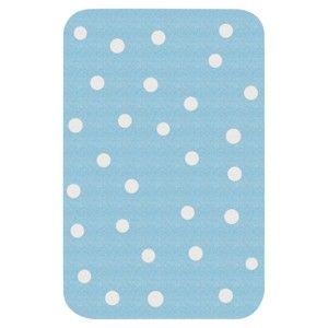 Niebieski dywan dziecięcy Zala Living Dots, 67x120 cm