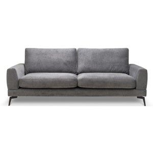 Ciemnoszara sofa 3-osobowa Mossø Rasso
