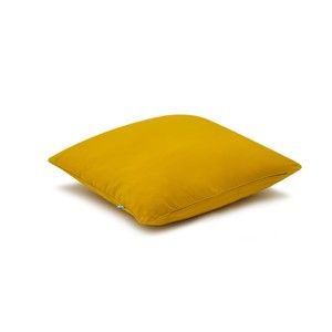 Musztardowa poszewka na poduszkę Mumla Basic, 40x40 cm