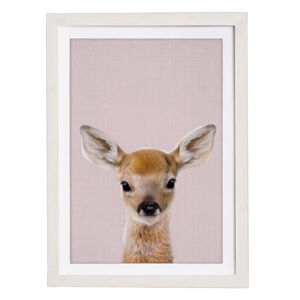 Obraz w ramie Querido Bestiario Baby Deer, 30x40 cm