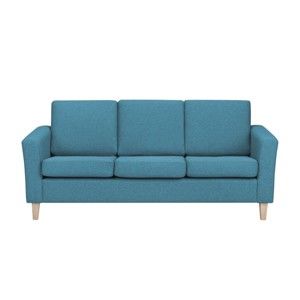 Niebieska 3-osobowa sofa HARPER MAISON Anette